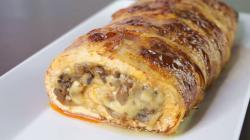 Chicken roll in the oven at home - simple delicious recipes