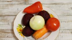 Рецепти смачних та корисних салатів з буряка на зиму Салат з буряка оленка на зиму рецепти