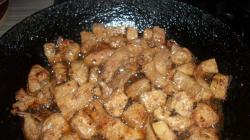 Chicken liver recipe with honey and soy sauce