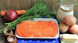 How to cook Finnish trout soup with cream Finnish trout soup with cream